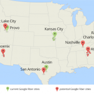 Exploring New Cities for Google Fiber